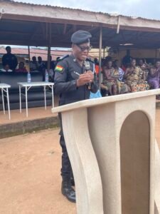 Enchi District Commander of Police, Chief. Supt. Augustine Mensah, in Jema, 3 Sept. 2026