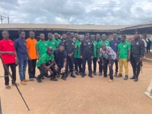 JAGA Taskforce With Chf. Supt. Mensah